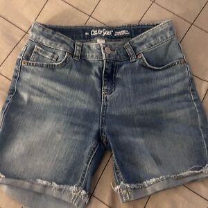 Cat & Jack Women's Light Blue Jean Shorts